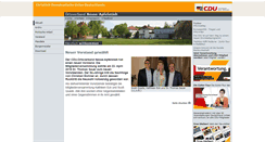 Desktop Screenshot of cdu-nesse-apfelstaedt.de